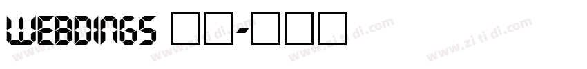 Webdings 常规字体转换